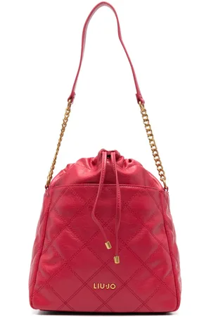 Liu Jo Diamond-quilting bucket bag