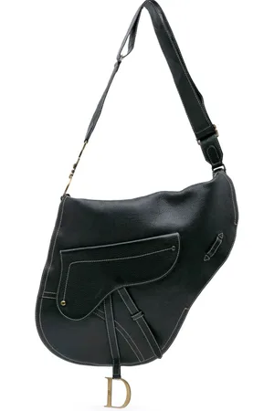 Dior 2002 Leather Baudrier Saddle Bag crossbody bag