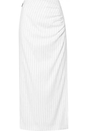 Msgm Pinstriped maxi skirt