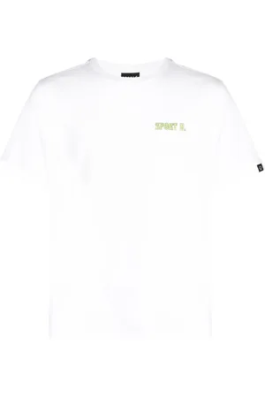 AGNÈS B. Logo-print crew-neck T-shirt