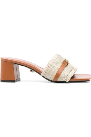 VERSACE 60mm Medusa-plaque mules