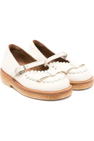 PèPè Camilla leather ballerina shoes