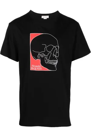 Alexander McQueen Skull-print cotton T-shirt