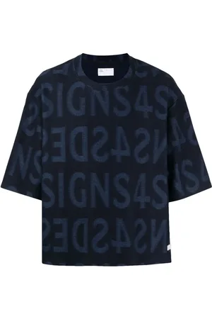4SDESIGNS Logo-print cotton T-shirt