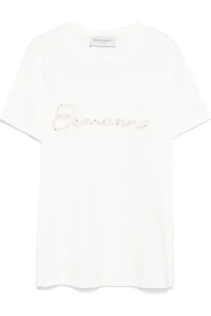 Ermanno Firenze Logo-embroidered T-shirt