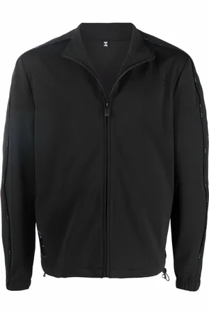 Alexander McQueen Contrast-trim lightweight jacket