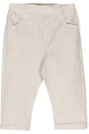 Tartine Et Chocolat Straight linen chino trousers