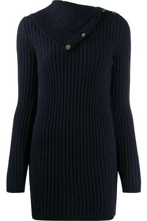Saint Laurent Fold-over collar jumper
