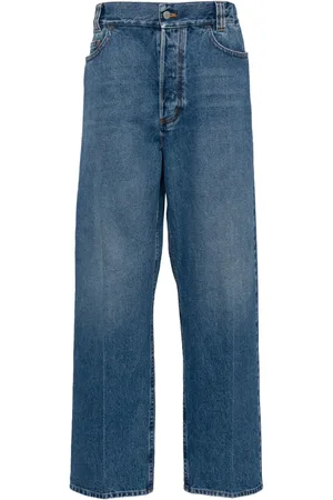 MERYLL ROGGE Faded effect wide-leg jeans