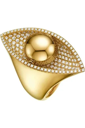 Cadar 18kt yellow Reflections diamond ring