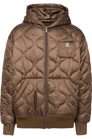 UNDERCOVER Appliqué logo down jacket