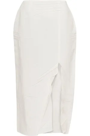 Prada Paper-based midi skirt