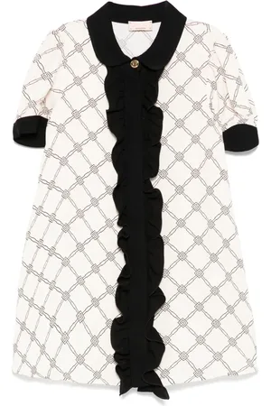 Elisabetta Franchi Monogram-patterned dress