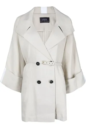 LORENA ANTONIAZZI Double-breasted trench coat