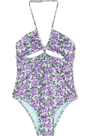 MC2 SAINT BARTH Kinsley floral-pattern swimsuit