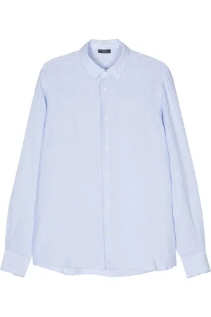PESERICO SIGN Striped linen shirt