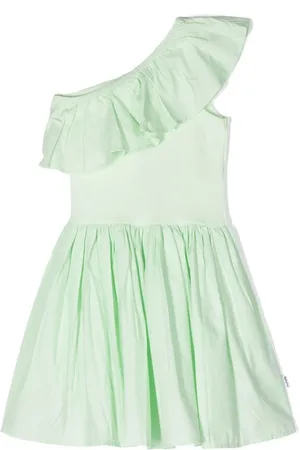 Molo One-shoulder pleated dress