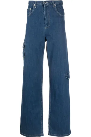 ACT N°1 High-waist wide-leg cargo jeans