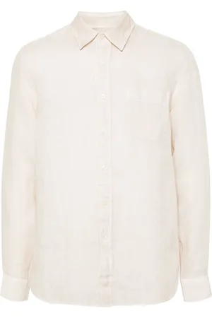 120% Lino Long-sleeves linen shirt