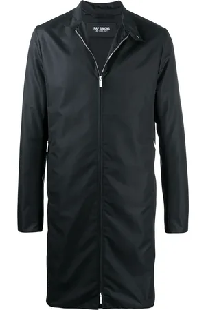 RAF SIMONS RS-Lab mock-neck coat