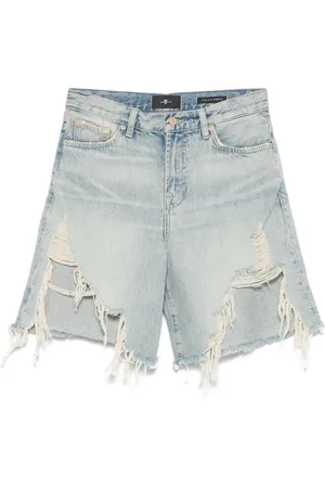 7 for all Mankind Lola denim shorts
