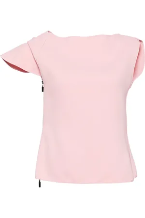 MATICEVSKI Asymmetric boat-neck T-shirt