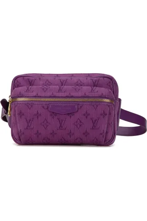 LOUIS VUITTON 2019 Monogram Denim Outdoor Bum belt bag