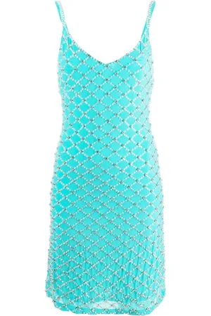 P.A.R.O.S.H. Rhinestone-embellished short dress