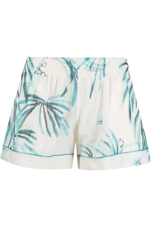 F.R.S For Restless Sleepers Botanical-print cotton shorts