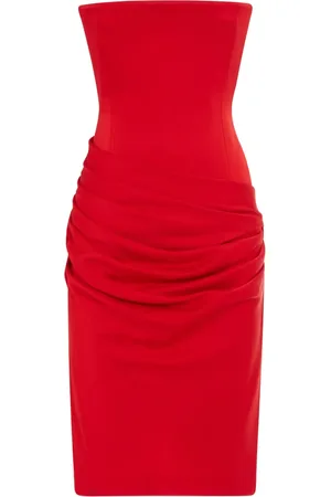 ALEX PERRY Satin dress