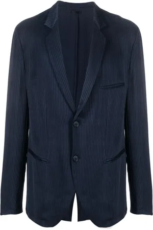 Giorgio Armani Striped single-breasted blazer
