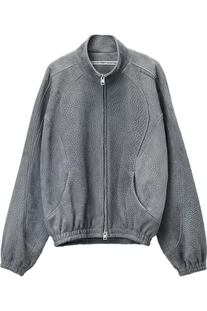 Alexander Wang Leather track jacket