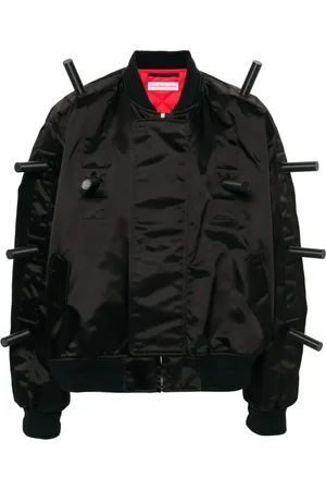 WALTER VAN BEIRENDONCK Exoskeleton bomber jacket