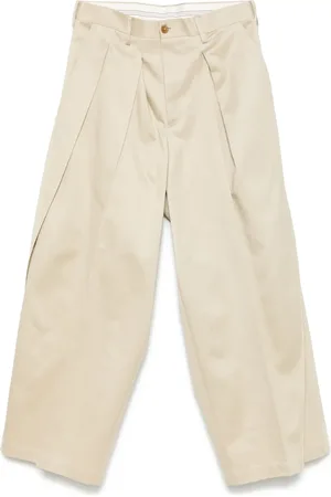 KHOKI Pleated wide-leg trousers