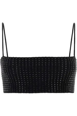 Alexander Wang Embellished crop top