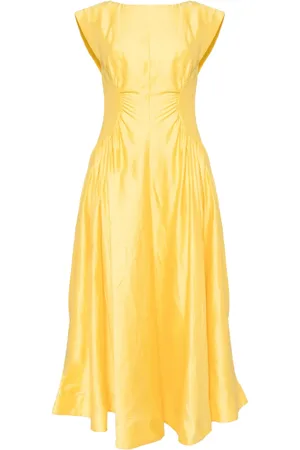 Acler Emery draped midi dress