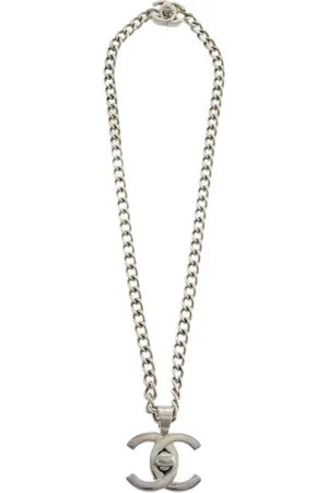 CHANEL 1996 CC turn-lock chain necklace