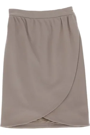 Giorgio Armani 1980s wool skirt