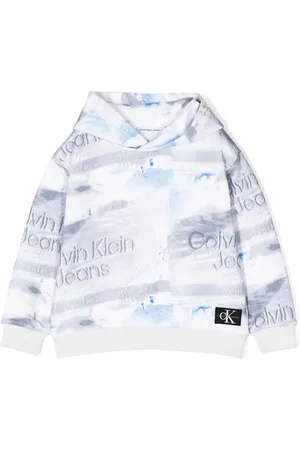 Calvin Klein Logo-patch detail hoodie