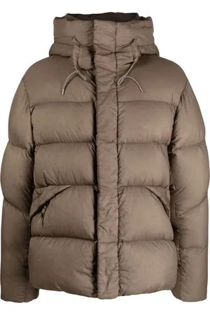 Ten Cate High-neck hooded puffer jacket