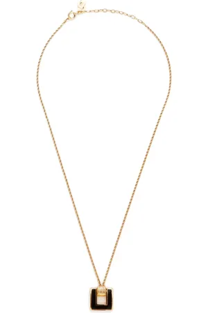 Dior Enamel pendant necklace