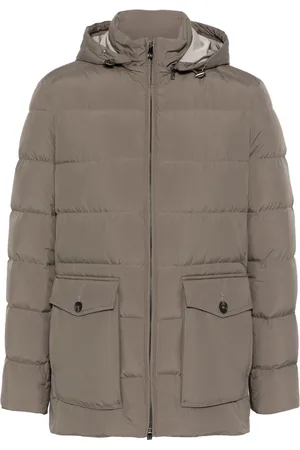 corneliani Hooded puffer jacket