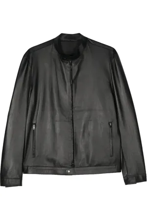 SALVATORE SANTORO Zip-up leather jacket