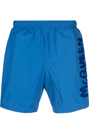 Alexander McQueen Logo-print swim shorts