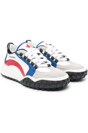 Dsquared2 Panelled leather sneakers
