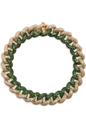 Shay 18kt yellow diamond chain-link bracelet
