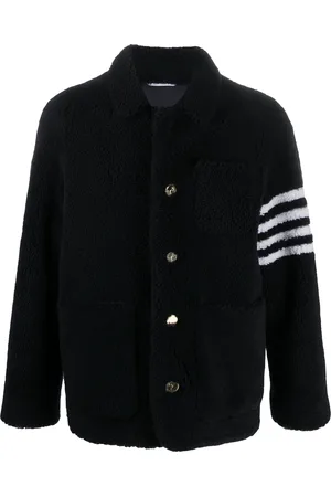 Thom Browne 4-Bar shearling jacket