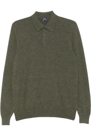 FEDELI Cashmere polo shirt