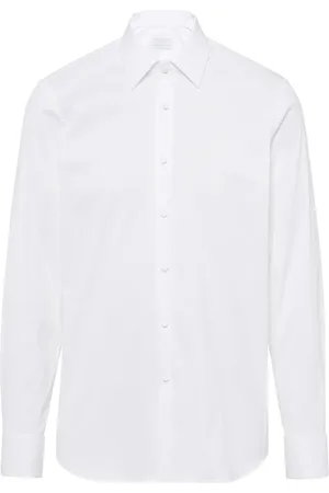 Prada Spread collar button-up shirt