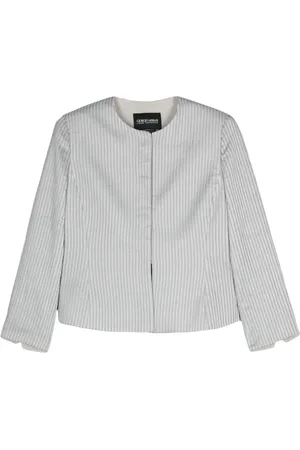 Giorgio Armani 1990s embossed-finish jacket